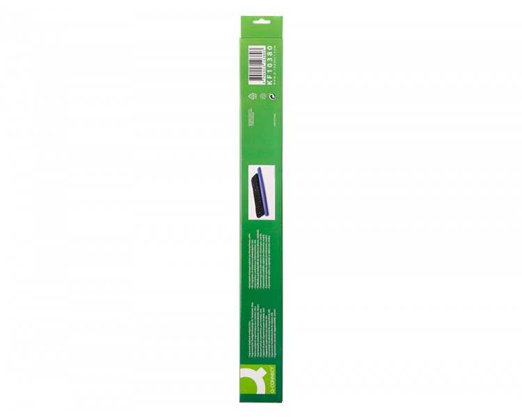 Reposamuñecas q-connect de gel para teclado color azul 525x58x17 mm