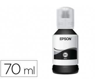 Tinta epson t114 eco tank et-8500 / 8550 negro botella 70 ml