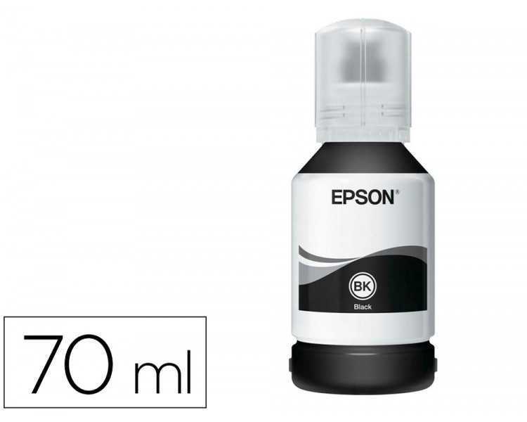 Tinta epson t114 eco tank et-8500 / 8550 negro botella 70 ml