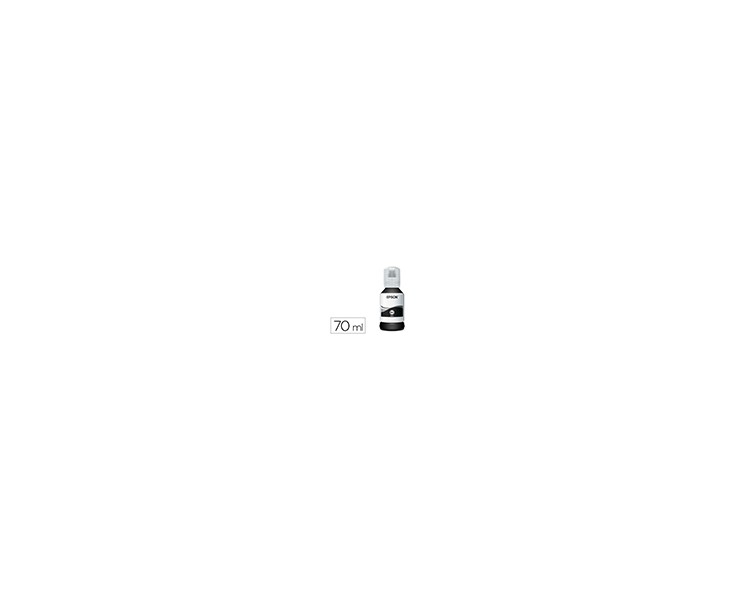 Tinta epson t114 eco tank et-8500 / 8550 negro botella 70 ml