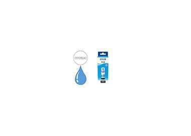 Tinta epson t114 eco tank et-8500 / 8550 cian botella 70 ml