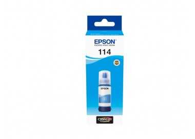 Tinta epson t114 eco tank et-8500 / 8550 cian botella 70 ml