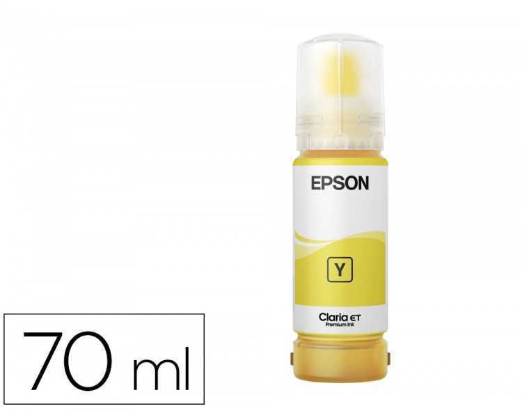 Tinta epson t114 eco tank et-8500 / 8550 amarillo botella 70 ml
