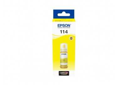 Tinta epson t114 eco tank et-8500 / 8550 amarillo botella 70 ml