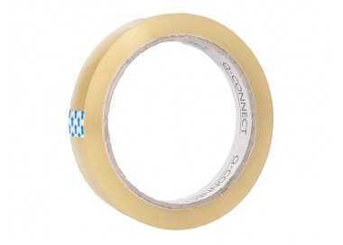 Cinta adhesiva q-connect transparente 66 mt x 15 mm