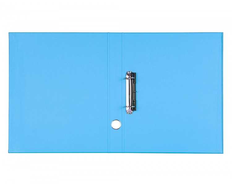 Modulo liderpapel 3 archivadores folio 2 anillas mecanismo de palanca 52mm celeste