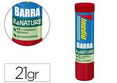 Pegamento imedio en barra renature sin disolventes 21 gr