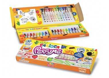 Rotulador carioca perfume caja 30 unidades colores surtidos Rotulador carioca perfume caja 30 unidades colores surtidos