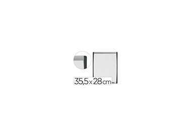 Pizarra blanca nobo magnetica marco arqueado 355x280 mm