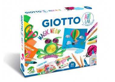 Set creativo giotto art lab magic neon