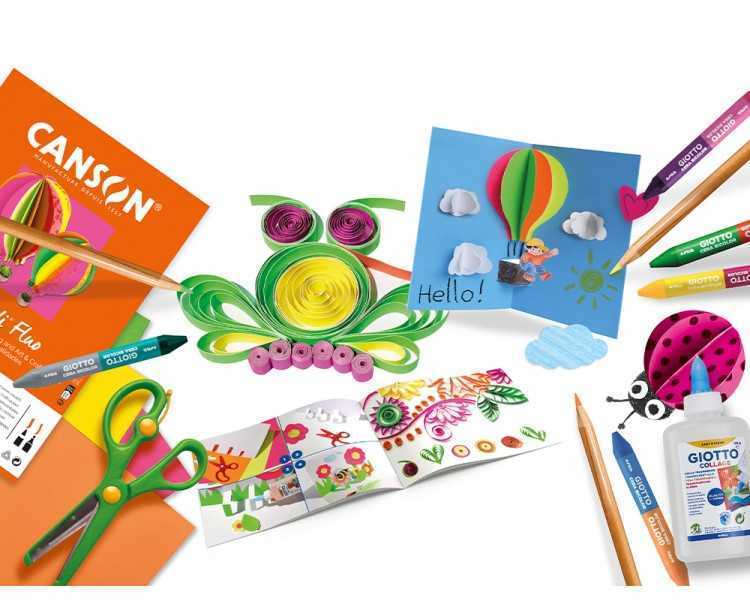 Set creativo giotto art lab magic neon