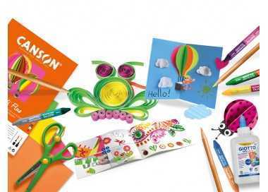 Set creativo giotto art lab magic neon