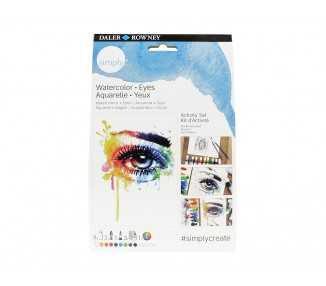 Set acuarela daler rowney simply activity