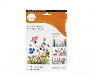 Set pintura acrilica daler rowney simply activity