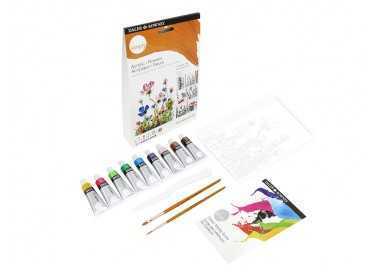 Set pintura acrilica daler rowney simply activity