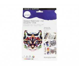 Set pintura gouache daler rowney simply activity