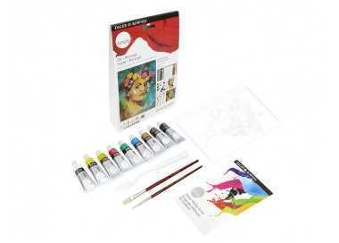 Set pintura oleo daler rowney simply activity