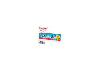 Rotulador maped color peps ocean caja de 48 unidades colores surtidos Rotulador maped color peps ocean caja de 48 unidades colores surtidos