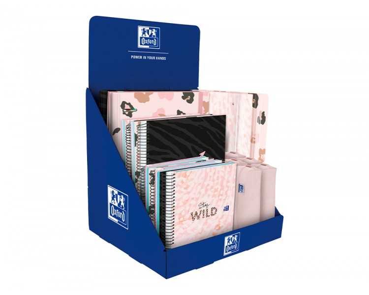 Expositor multiproducto oxford gama animal print 21 unidades surtidas