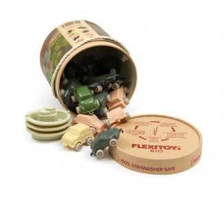 Juego vikingtoys coches 25 piezas eco-bio