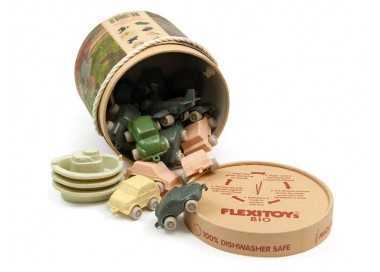 Juego vikingtoys coches 25 piezas eco-bio