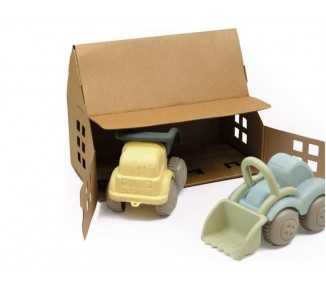 Juego vikingtoys volquete y excavadora eco-bio