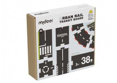 Juego midder transito del ferrocaril urbano