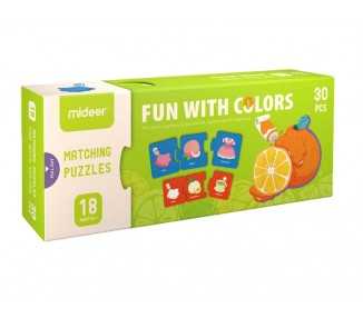 Puzle mideer diversion con colores 30 piezas