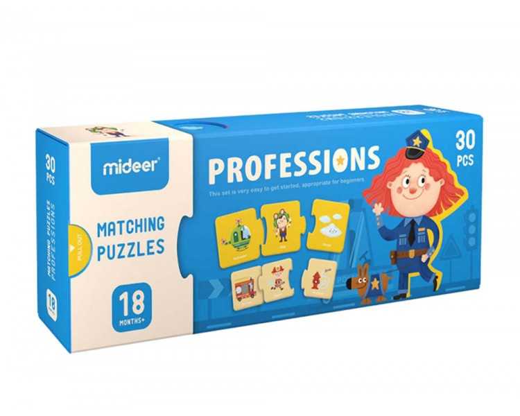 Puzle mideer profesiones 30 piezas