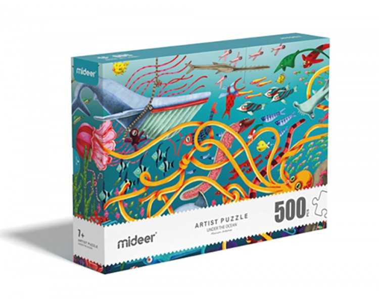 Puzle mideer artist bajo el oceano 500 piezas
