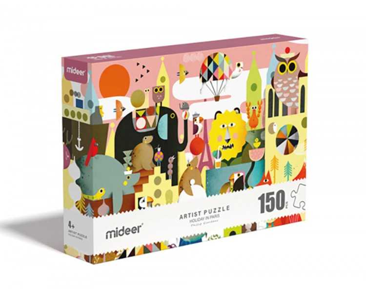 Puzle mideer artist dia festivo en paris 150 piezas