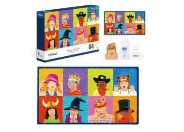 Puzle mideer artist niños del mundo 84 piezas