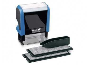 Sello automatico trodat imprentilla 5 lineas tipo 3mm /4 mm 58x22 cm