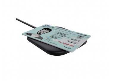 Lector de tarjetas inteligentes trust ceto sin contacto usb-a color negro
