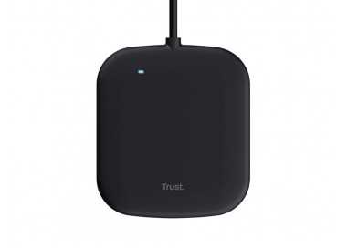 Lector de tarjetas inteligentes trust ceto sin contacto usb-a color negro