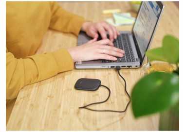 Lector de tarjetas inteligentes trust ceto sin contacto usb-a color negro
