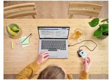 Lector de tarjetas inteligentes trust ceto sin contacto usb-a color negro
