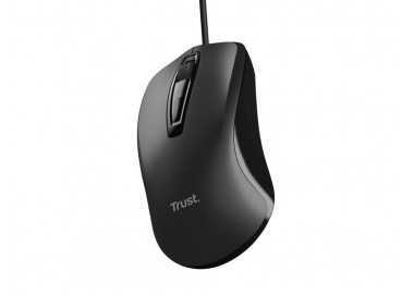 Raton trust basic optico 4 botones 1200 dpi usb 2.0 color negro