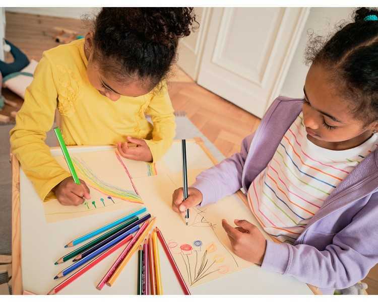 Lapices de colores stabilo trio az school pack de 300 unidades surtidas 20 colores