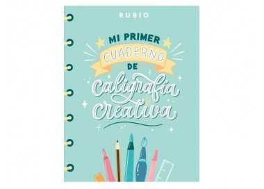 Mi primer cuaderno de caligrafia creativa rubio encuadernacion rustica 108 paginas 205x265 mm