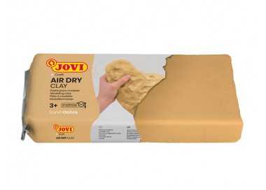 Pasta jovi para modelar air dry clay 250 gr color ocre