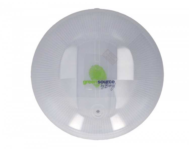 Dispensador papel higienico greensource extraccion central compacto fabricado en abs blanco