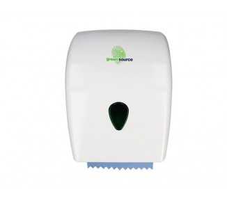 Dispensador bunzl greensource para toallas secamanos mandril 25 mm con autocorte