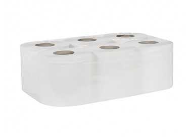 Papel secamanos bunzl greensource 2 capas celulosa blanca 200 mm x 150 mt paquete de 6 rollos Papel secamanos bunzl greensource 2 capas celulosa blanca 200 mm x 150 mt paquete de 6 rollos