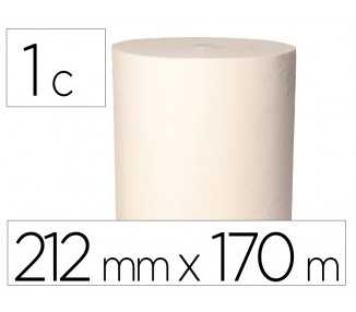 Papel secamanos bunzl greensou urce 1 capa celulosa blanca 212mm x 170mt paquete de 6 con sistema autocorte