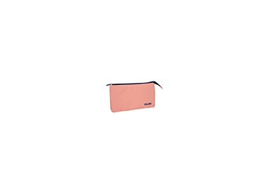 Bolso escolar portatodo milan 1918 collection 3 cremalleras y 5 compartimentos rosa 215x35x125 mm Bolso escolar portatodo milan 1918 collection 3 cremalleras y 5 compartimentos rosa 215x35x125 mm