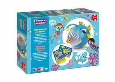 Juego jumbo educativo create & discover oceano