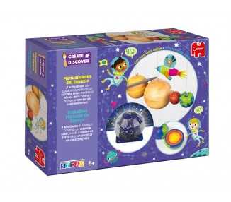 Juego jumbo educativo create & discover el espacio