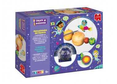 Juego jumbo educativo create & discover el espacio