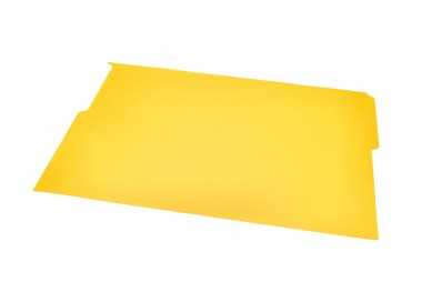 Subcarpeta cartulina liderpapel folio pestaña superior 240g/m2 color amarillo